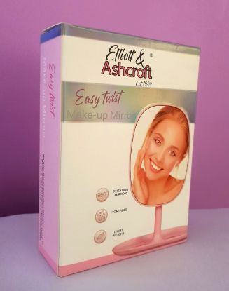 Picture of Easy Twist Make Up Mirror - Pink