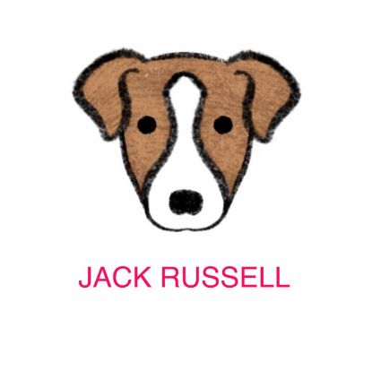 Picture of E&A - Jack Russell Facecloth