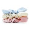 Picture of Shimmers - Ribbed Bow Scrunchies Pastel