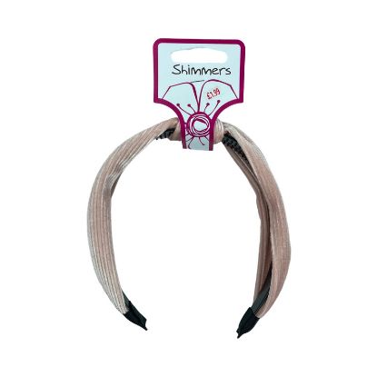 Picture of Shimmers - Ridged Twist Knot Alice Band
