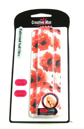 Picture of CMF - 4 Flower Patterned Nail Files
