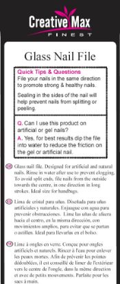 Picture of CMF - Cut Glass Nail File