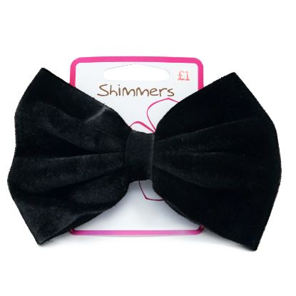 Picture of Shimmers - Black Velvet Bow