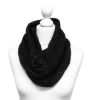 Picture of Believe - Black and Navy Snood