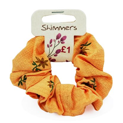Picture of Shimmers - Flower Scrunchies