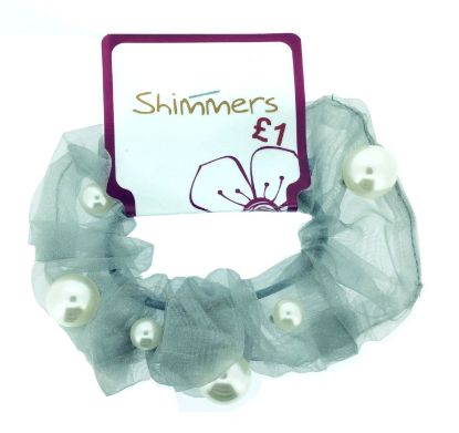 Picture of Shimmers - Pearl Sheer Scrunchies