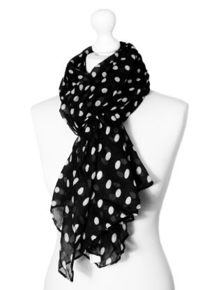 Picture of Believe - Leaf Print Scarf