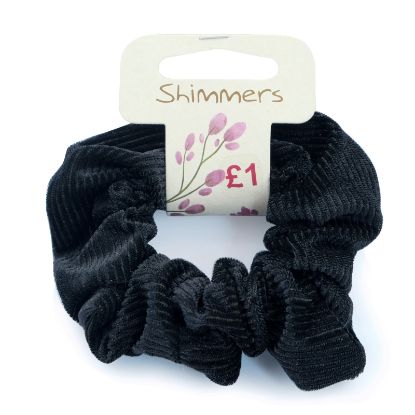 Picture of Shimmers - Ridged Velvet Scrunchies