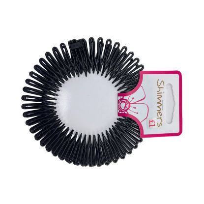 Picture of Shimmers - Black Zig Zag Hair Bands