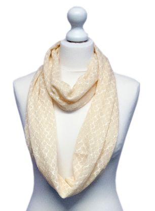 Picture of Believe - Navy Blue/Cream Snood