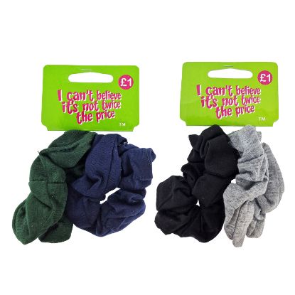 Picture of ICB - School Scrunchies Twin Pack