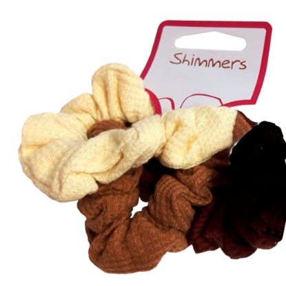 Picture of Shimmers - Essentials Natural Scrunchies
