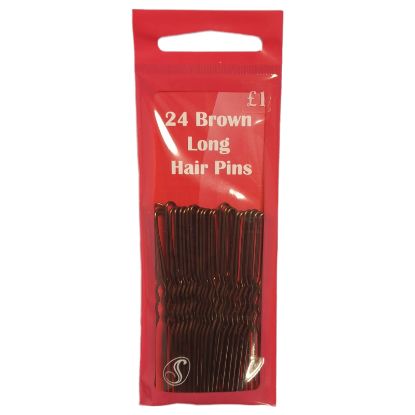 Picture of Serenade - Long Brown Hair Pins