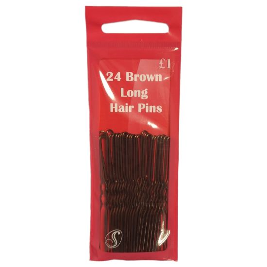 Picture of Serenade - Long Brown Hair Pins