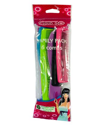 Picture of Recycled Plastic Combs - 6 pack