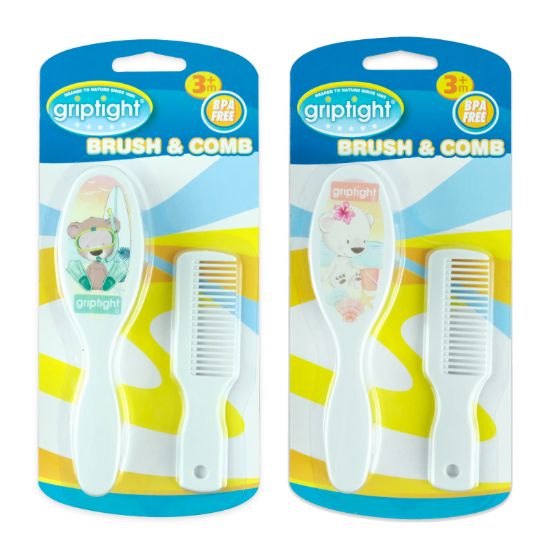 Picture of Griptight Brush & Comb Set