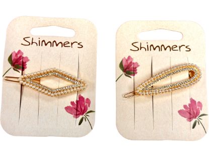 Picture of SHIMMERS - Pearl Diamonte Clip