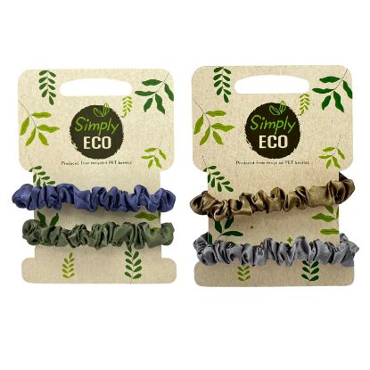 Picture of Simply Eco - Recycled PET Mini Scrunchies