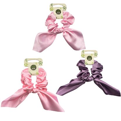 Picture of Simply Eco Recycled rPET Tailed Scrunchy