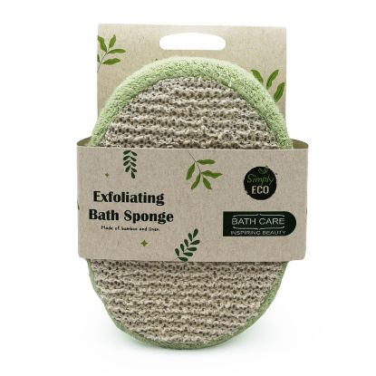 Picture of Simply Eco - Linen & Bamboo Bath Sponge