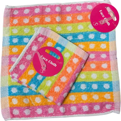 Picture of E&A - Bright Stripes & Spots Fcloth