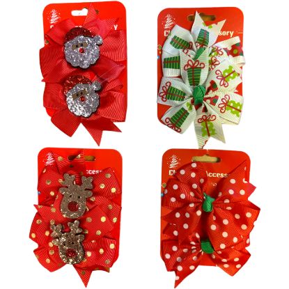 Picture of Xmas - Bow Clips