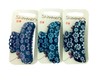 Picture of Shimmers - Flower Print Claw