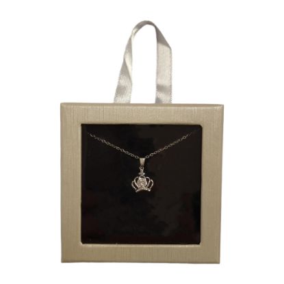 Picture of Large Diamante Crown Necklace