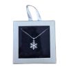 Picture of Diamante Studded Snow Flake Necklace