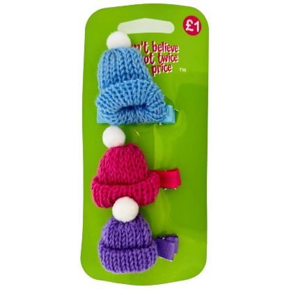 Picture of ICB - Woolly Hat Hair Slides