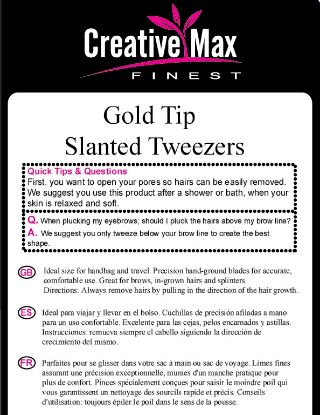 Picture of CMF - Gold Tipped Precision Tweezers