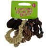 Picture of ICB - 5 Elastic Scrunchies + 2 Ponio Set