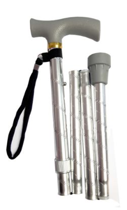 Picture of Silver Patterned Walking Stick