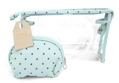 Picture of Crown Print Twin Pack Bag Set 7x26x18cm