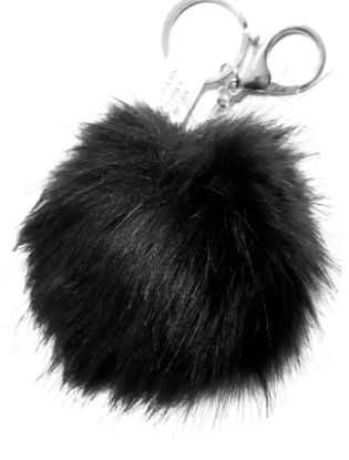 Picture of Small Furry Ball Key Ring