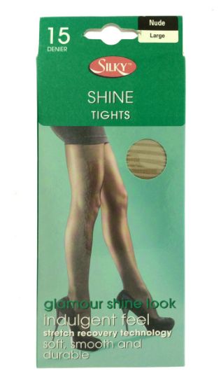 Picture of Shine Tights - Large 42-48" - Nude
