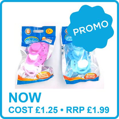 Picture of Griptight - 3 Orthodontic Soothers  0-6m