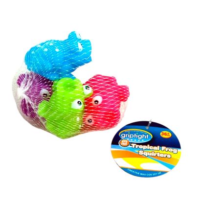 Picture of Griptight 4 Tropical Frog Bath Squirters