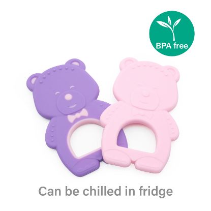 Picture of Griptight - 2 BPA Free Bear Teethers