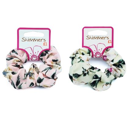 Picture of Shimmers - Floral Scrunchy