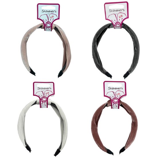 Picture of Shimmers - Ridged Twist Knot Alice Band