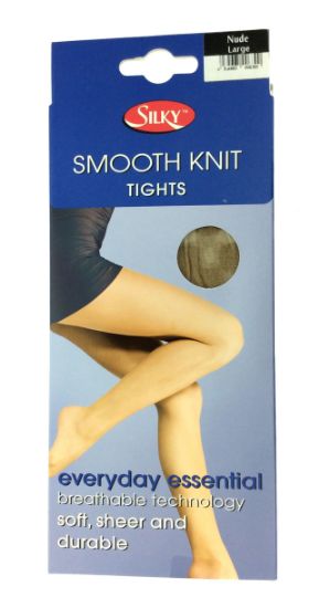 Picture of Smooth Knit Tights - Large 42"-48" Nude