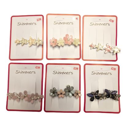 Picture of SHIMMERS -Mixed Gem Clips
