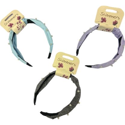 Picture of Shimmers - Pearl Twist Knot Alice Band