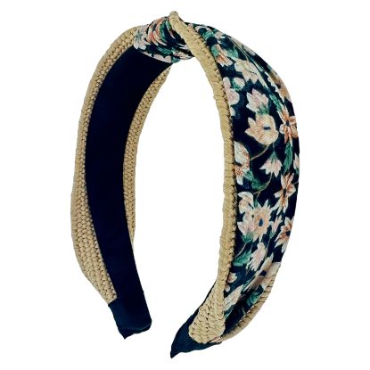 Picture of Shimmers - Raffia & Cotton Alice Band