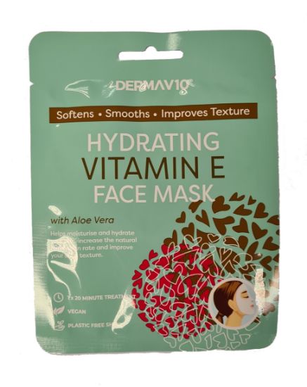 Picture of DermaV10 Hydrating Face Mask - VitaminE
