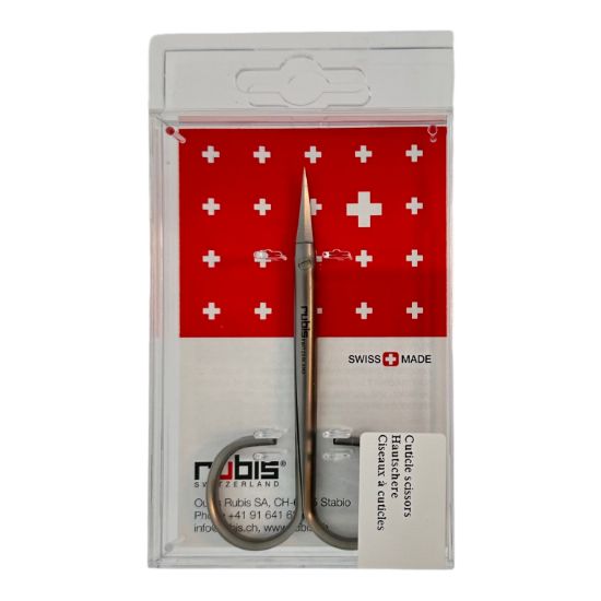 Picture of Rubis Scissors Nail in Perspex Box