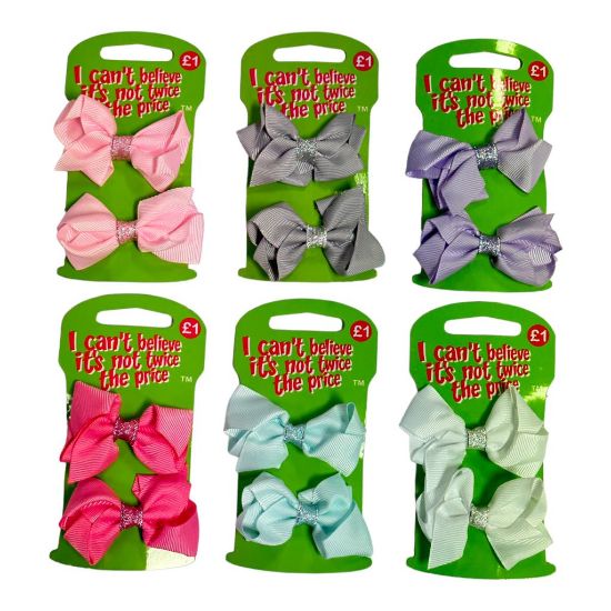 Picture of ICB - 2pk Bow Clips