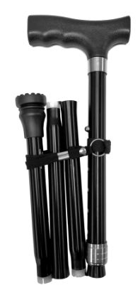 Picture of Adjustable T Shape Folding Walking Stick