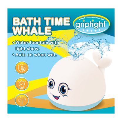 Picture of Griptight Flashing Squirt Whale Bath Toy